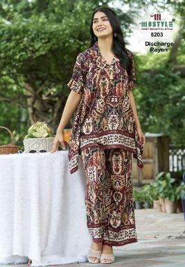 Mostyle 5203 , 5191 & 5130 catalog co ord sets manufacturers in india