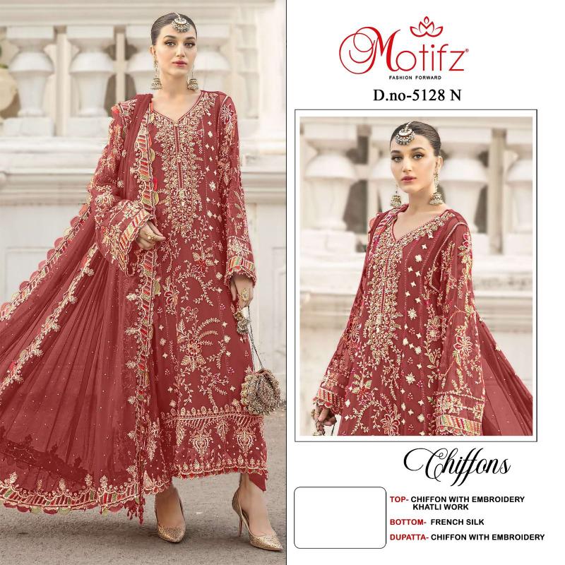 Motifz 5128 Nx catalog pakistani replica suits wholesale surat