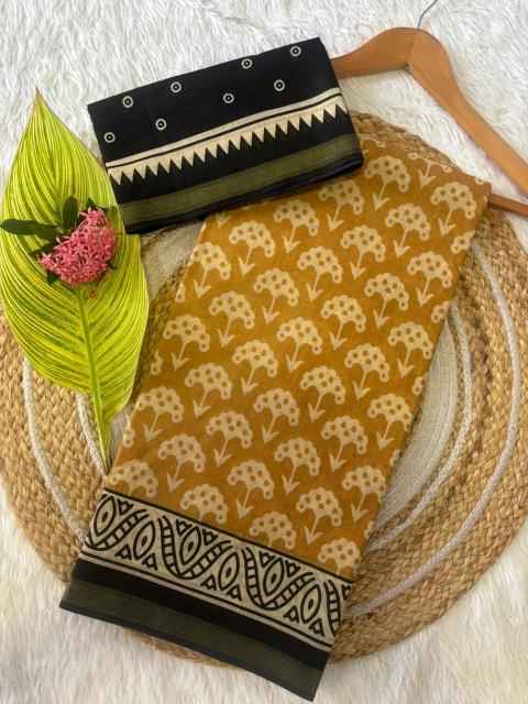 Mulmul Silk 0.7 cotton sarees e commerce product 