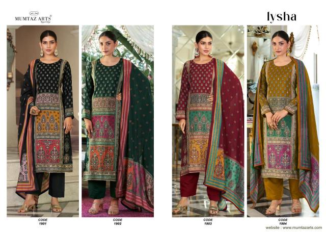 Mumtaz Arts Lysha catalog ladies dress material wholesale price