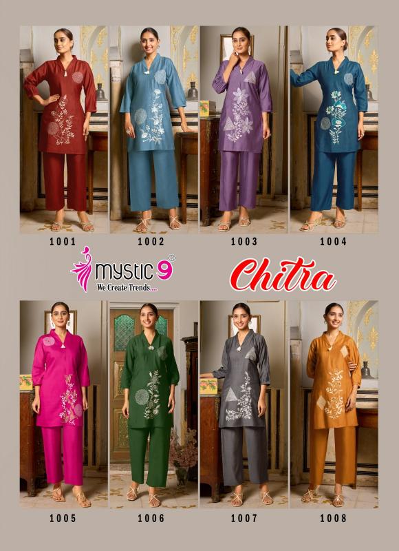 Mystic 9 Chitra vol 1 catalog co ord set wholesale