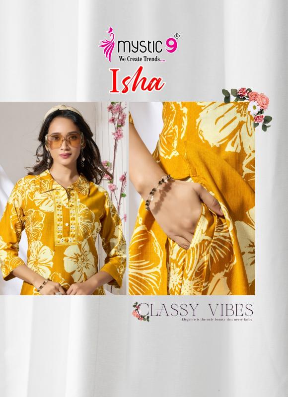 Mystic 9 isha vol 4 catalog wholesale co ord sets manufacturers in india