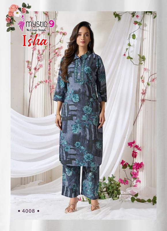 Mystic 9 isha vol 4 catalog wholesale co ord sets manufacturers in india
