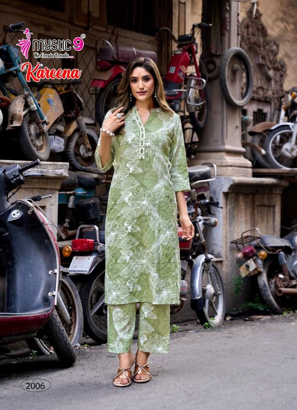 Mystic 9 Kareena vol 2 catalog co ord set for women wholesale