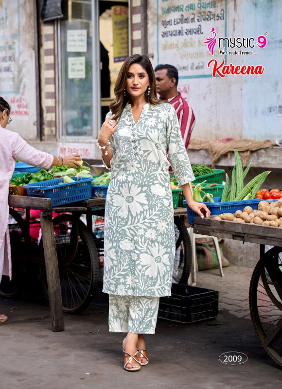 Mystic 9 Kareena vol 2 catalog co ord set for women wholesale