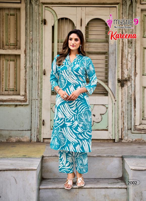 Mystic 9 Kareena vol 2 catalog co ord set for women wholesale