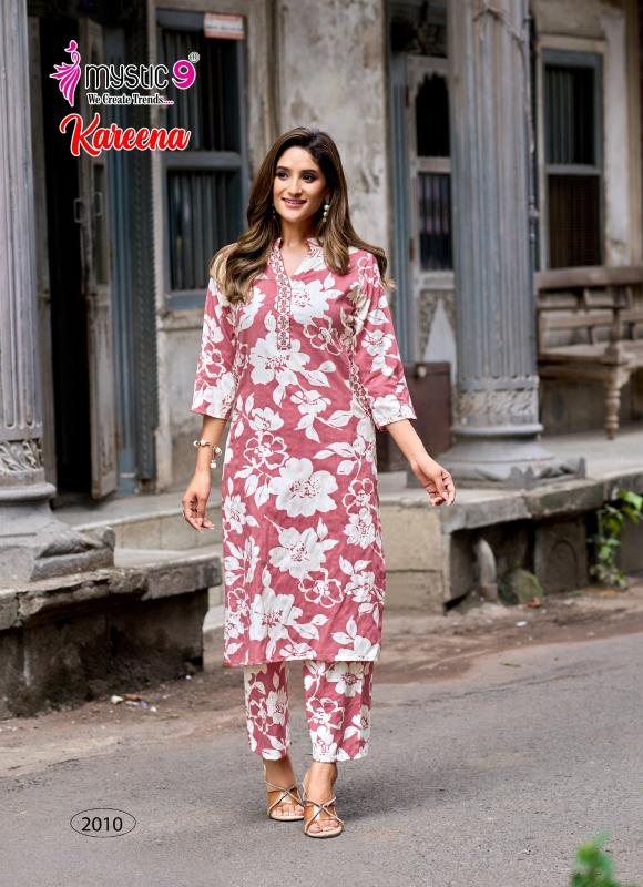 Mystic 9 Kareena vol 2 catalog co ord set for women wholesale