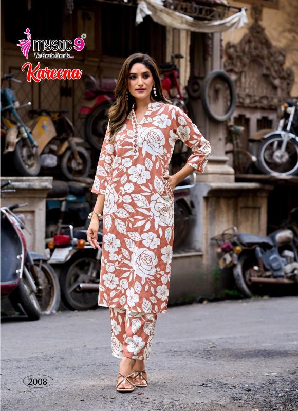 Mystic 9 Kareena vol 2 catalog co ord set for women wholesale