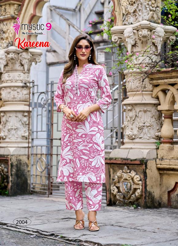 Mystic 9 Kareena vol 2 catalog co ord set for women wholesale