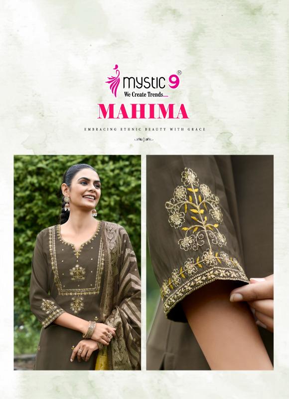 Mystic 9 Mahima vol 1 catalog mjf kurtis wholesale
