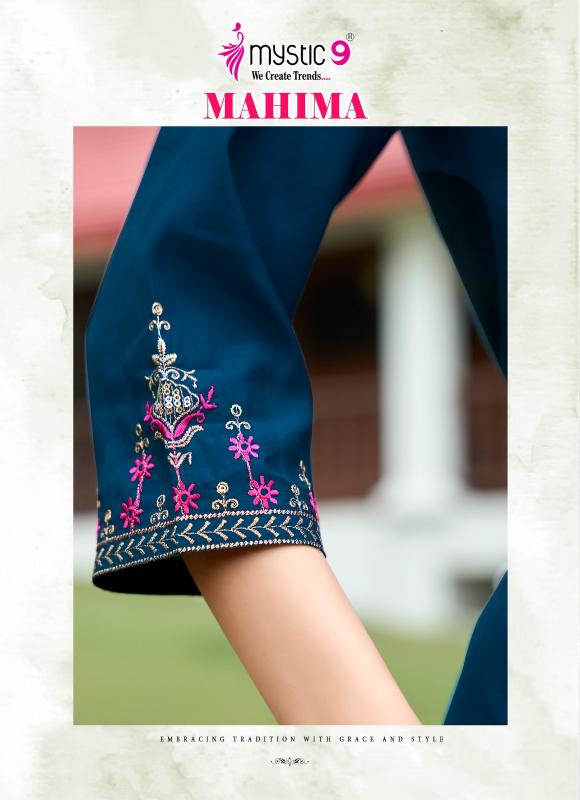 Mystic 9 Mahima vol 1 catalog mjf kurtis wholesale