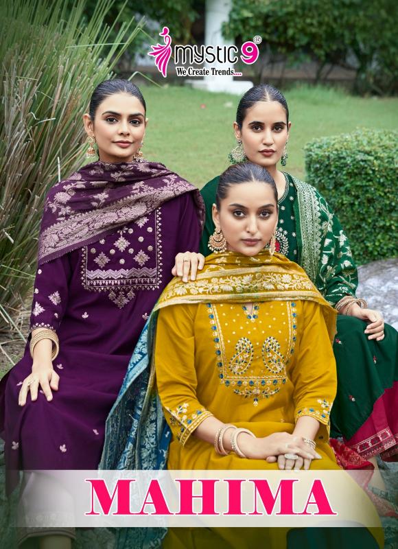 Mystic 9 Mahima vol 1 catalog mjf kurtis wholesale