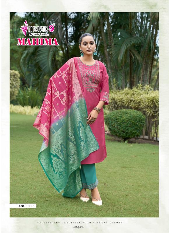 Mystic 9 Mahima vol 1 catalog mjf kurtis wholesale