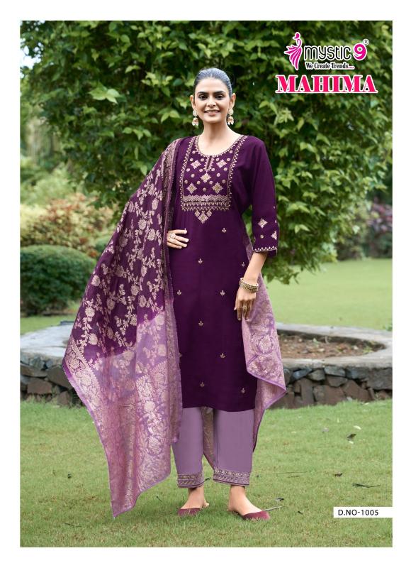 Mystic 9 Mahima vol 1 catalog mjf kurtis wholesale