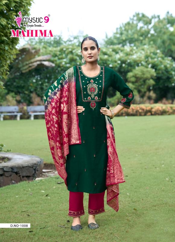 Mystic 9 Mahima vol 1 catalog mjf kurtis wholesale
