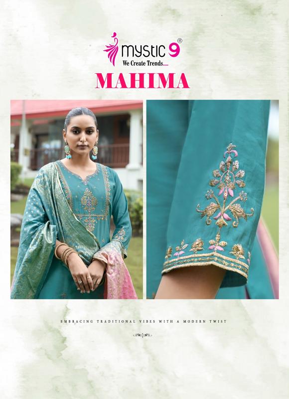 Mystic 9 Mahima vol 1 catalog mjf kurtis wholesale