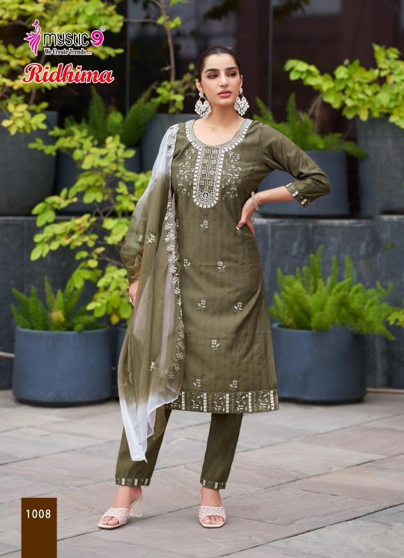 Mystic 9 Ridhima vol 1 catalog anora kurtis wholesale price