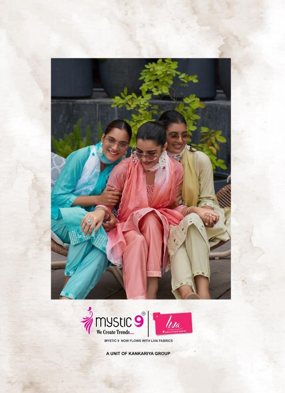 Mystic 9 Ridhima vol 1 catalog anora kurtis wholesale price