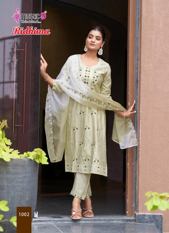 Mystic 9 Ridhima vol 1 catalog anora kurtis wholesale price