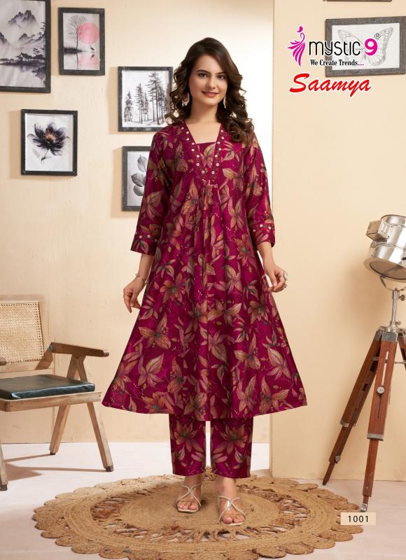Mystic 9 Saamya vol 1 catalog wholesale coord sets