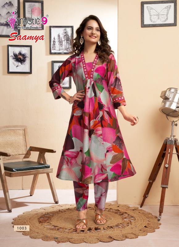 Mystic 9 Saamya vol 1 catalog wholesale coord sets