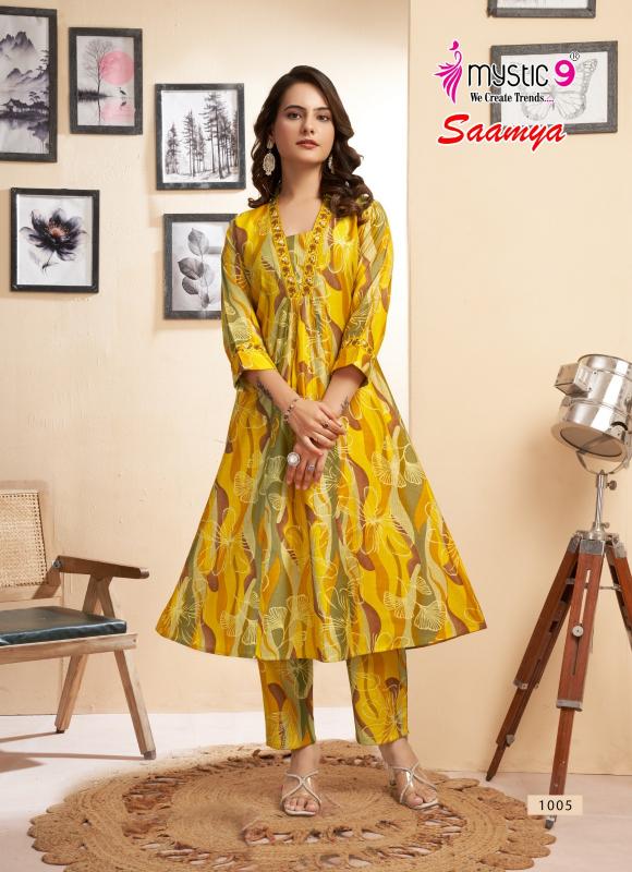 Mystic 9 Saamya vol 1 catalog wholesale coord sets