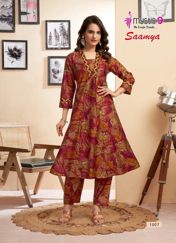 Mystic 9 Saamya vol 1 catalog wholesale coord sets