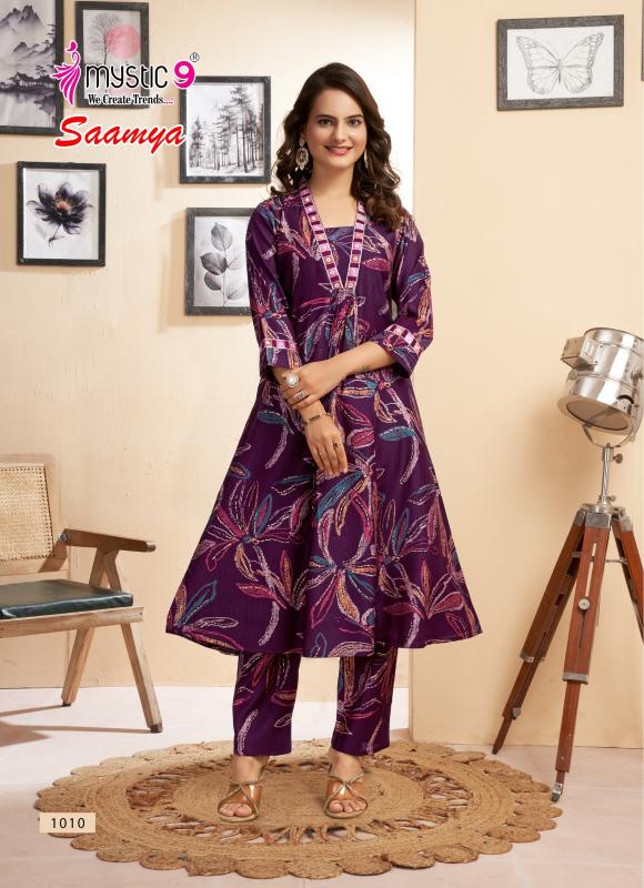 Mystic 9 Saamya vol 1 catalog wholesale coord sets