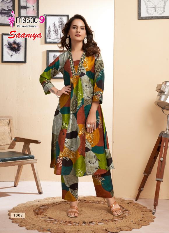 Mystic 9 Saamya vol 1 catalog wholesale coord sets