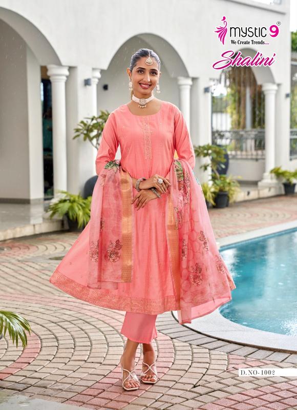 Mystic 9 Shalini vol 1 catalog w wholesale kurtis