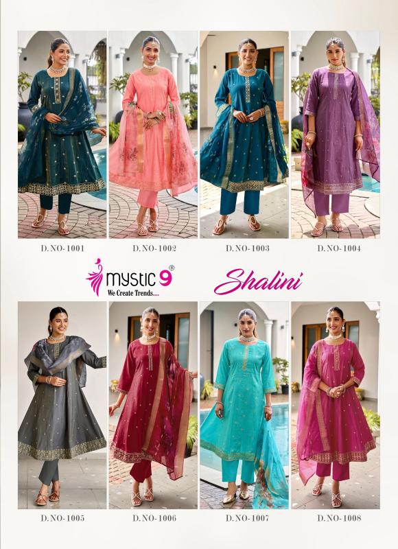 Mystic 9 Shalini vol 1 catalog w wholesale kurtis