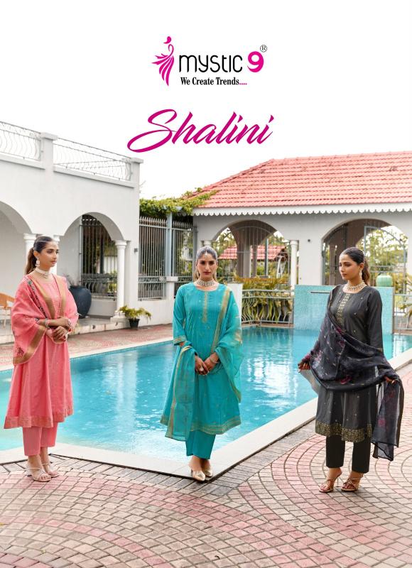 Mystic 9 Shalini vol 1 catalog w wholesale kurtis