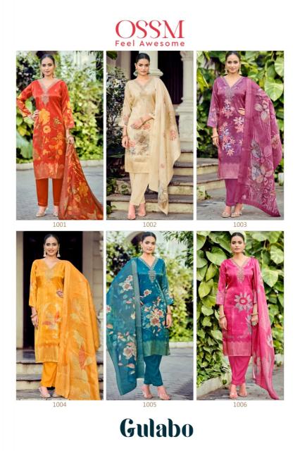 Ossm Gulabo catalog fancy kurti wholesale