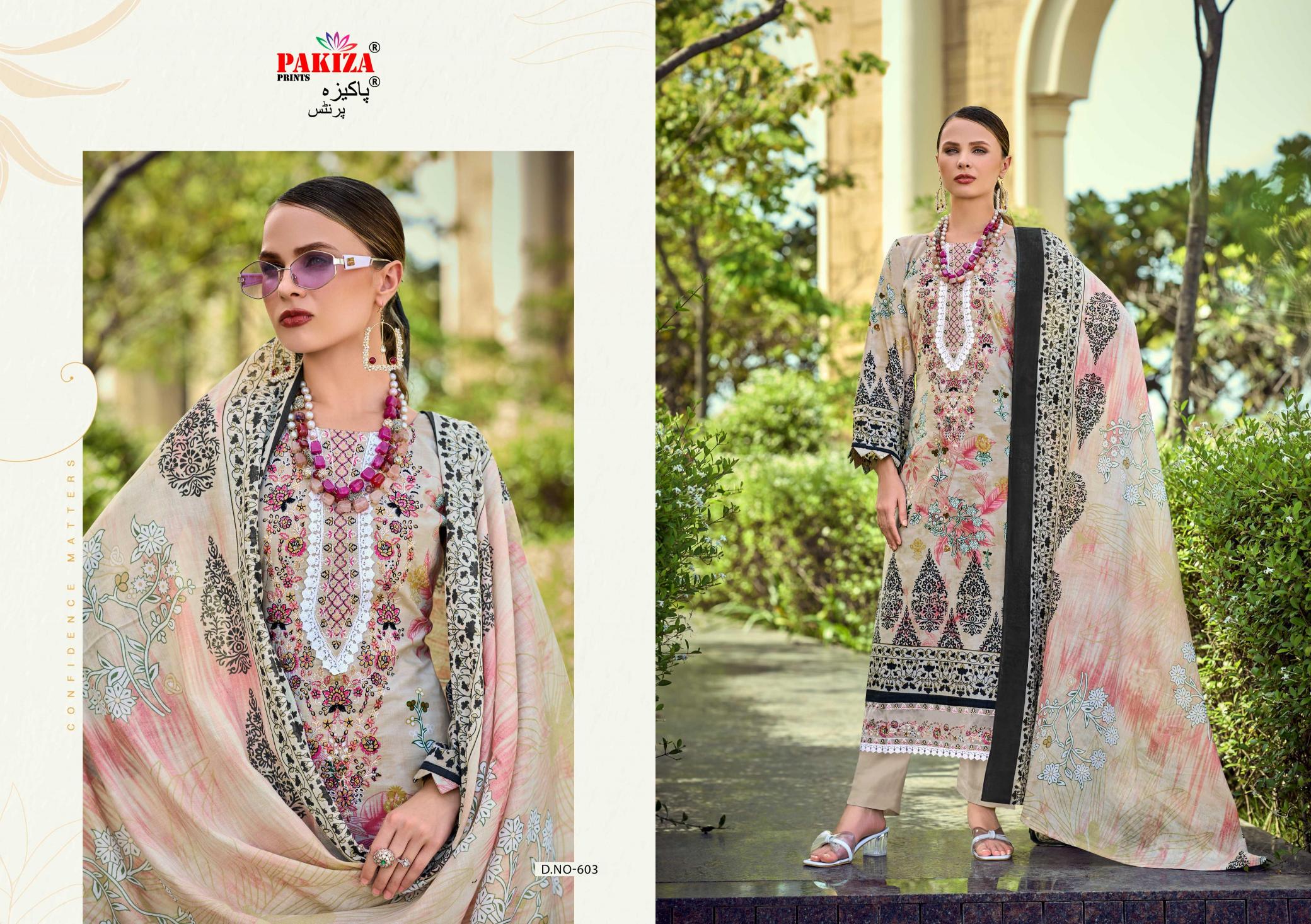 Pakiza Haniya Hiba vol 6 catalog pakistani suits replica wholesale 