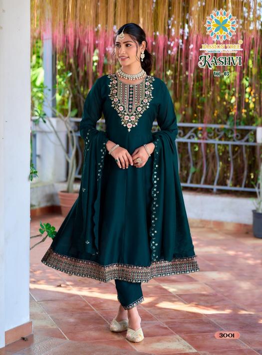 Passion Tree Kashvi vol 3 catalog branded kurtis wholesale mumbai