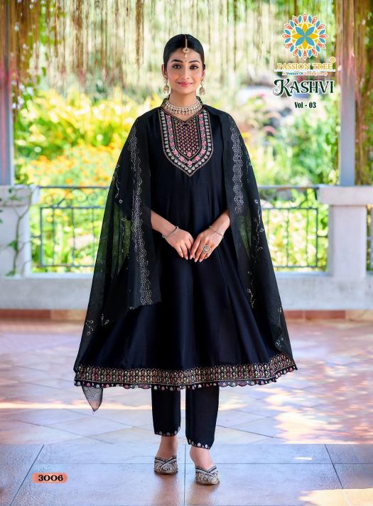Passion Tree Kashvi vol 3 catalog branded kurtis wholesale mumbai