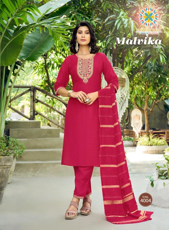Passion Tree Malvika Vol 4 Catalog wholesale kurti online surat