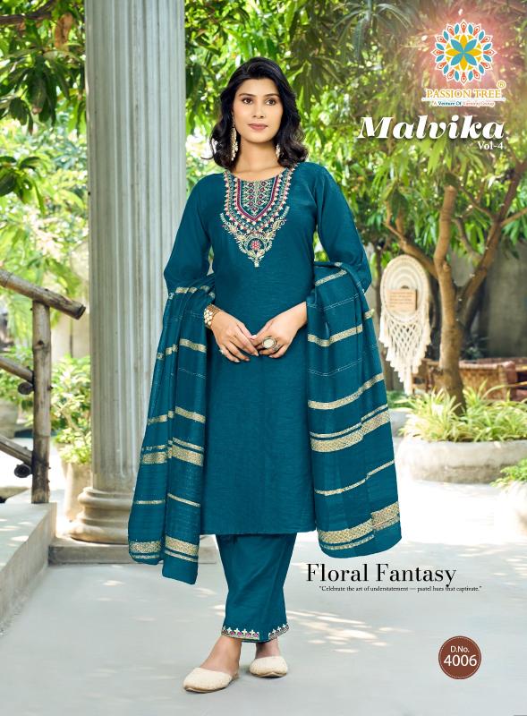 Passion Tree Malvika Vol 4 Catalog wholesale kurti online surat
