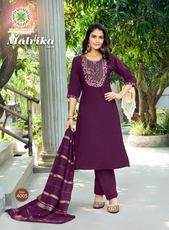 Passion Tree Malvika Vol 4 Catalog wholesale kurti online surat