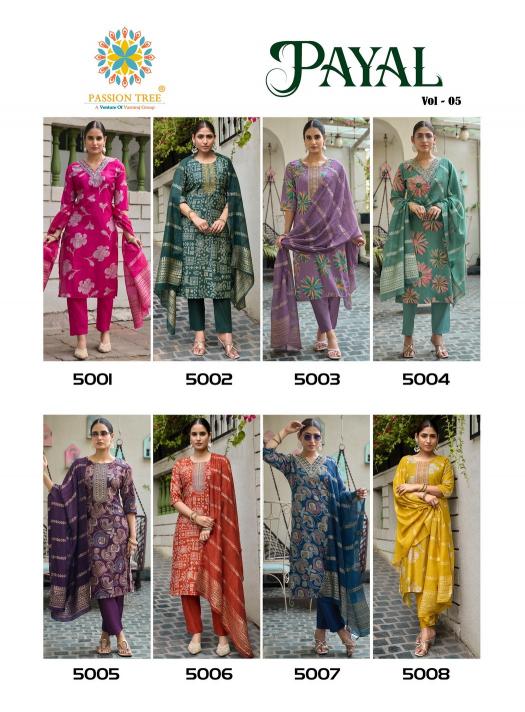 Passion Tree Payal vol 5 catalog kurtis online wholesale
