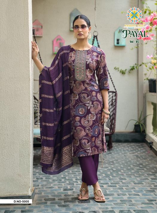 Passion Tree Payal vol 5 catalog kurtis online wholesale