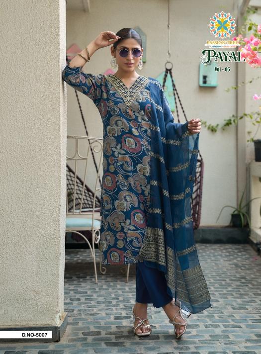 Passion Tree Payal vol 5 catalog kurtis online wholesale
