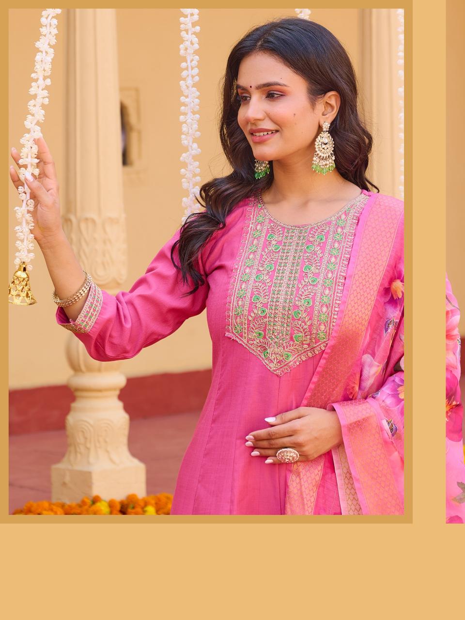 Pirohi Anarkali catalog branded kurti wholesale