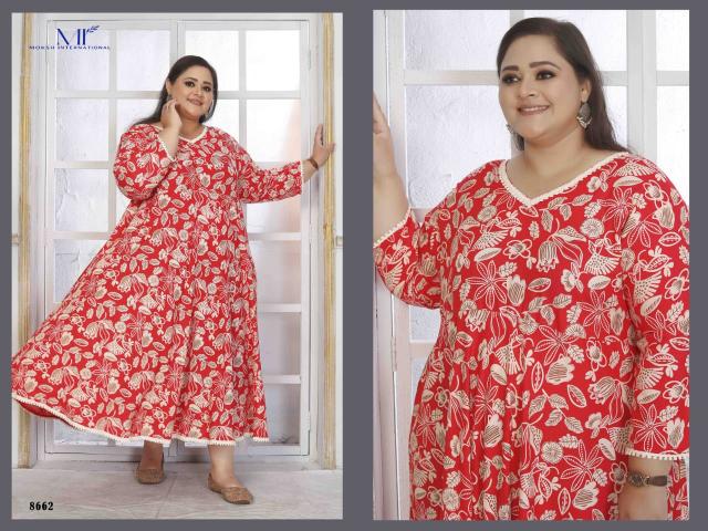 Plus Size Color Vol 2 0.2 plus size anarkali kurtis e commerce product