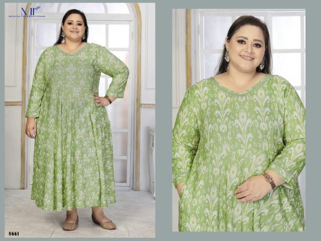 Plus Size Color Vol 2 0.3 plus size anarkali kurtis e commerce product