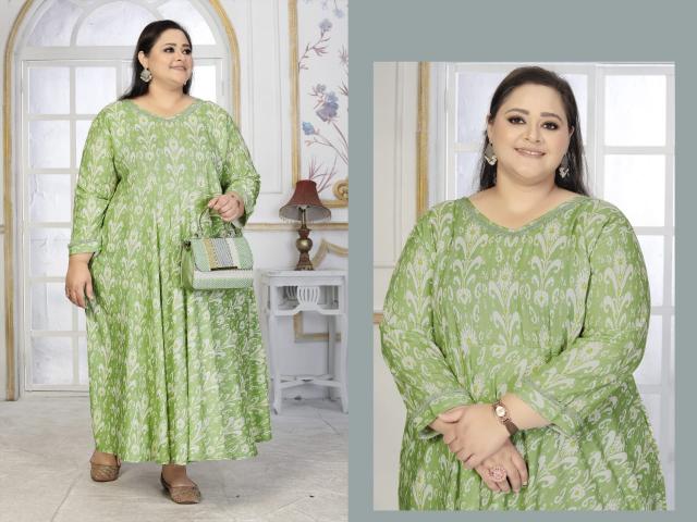 Plus Size Color Vol 2 0.3 plus size anarkali kurtis e commerce product