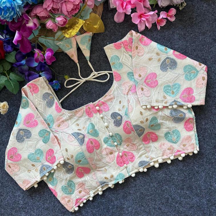 Pure Camric Cotton Diable Blouse Vol 4 0.3 blouse e commerce product
