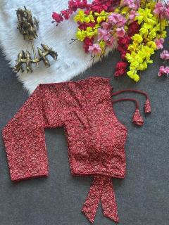 Pure Cotton Print 0.3 Blouse E commerce product
