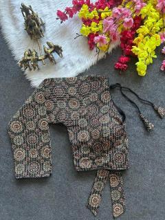 Pure Cotton Print 0.5 Blouse E commerce product