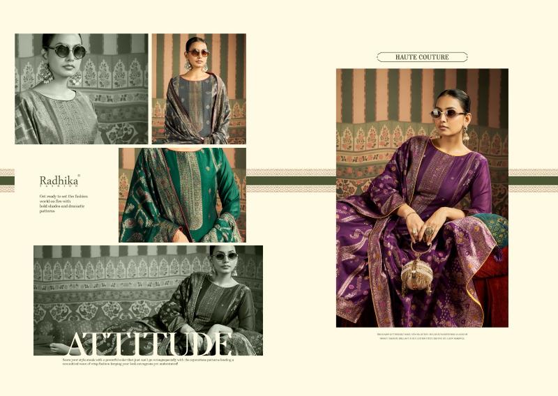 Radhika Azara Banarashi Adah Vol 9 catalog wholesale dress material market in navi mumbai